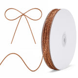joycraft 328ft Rose Gold String, 1.5mm Decorative Metallic Bakers String | Roes Gold Wrapping Twine String - Inelastic - Glitter String for DIY Crafting Graduation Wedding Anniversary Christmas Decor