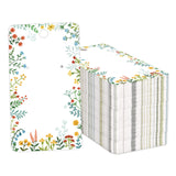 joycraft Earring Display Cards - 200Pcs Flower White Paper Stud Display Cards, 3.5x2 in Jewelry Card for Selling, Small Business, Craft Fair, Retail