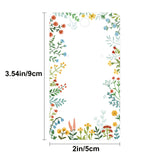joycraft Earring Display Cards - 200Pcs Flower White Paper Stud Display Cards, 3.5x2 in Jewelry Card for Selling, Small Business, Craft Fair, Retail