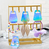 joycraft 100Pcs Bracelet Display Card – 4.7 x 1.7 inch Holographic Jewelry Display Cards, Earring Holder Blank Cards for Small Business, Jewelry Shop, Craft Fair, Scrunchies, Keychains