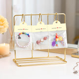 joycraft 100Pcs Yellow Packaging for Small Business, Jewelry Package Supplies with Clear Bags, Jewelry Display Bags for Selling, Craft Packaging Set for Bracelets, Key Chains, Earring, Necklace.