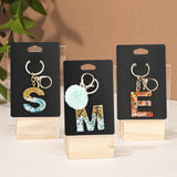 joycraft 100Pcs Keychain Display Cards with Self-Sealing Bags, 3x4.7 in Black Paper Jewelry Cards Holder, Blank Jewelry Wrapper Card for Selling, Craft Fairs