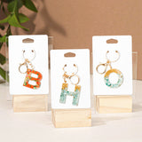 joycraft 100Pcs Keychain Display Cards with Self-Sealing Bags, 3x4.7 in White Paper Jewelry Cards Holder, Blank Jewelry Wrapper Card for Selling, Craft Fairs