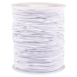 joycraft Elastic Cord for Bracelets, 1mm Stretchy Bracelet Bead String, 109 Yards White Elastic String for Bracelets, Sewing, Necklace, Jewelry Making and Crafts