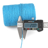 Joycraft 200M Lake Blue String Twine 2MM Craft Durable Twine Perfect for Baking, Butchers, DIY Crafts and Handmade